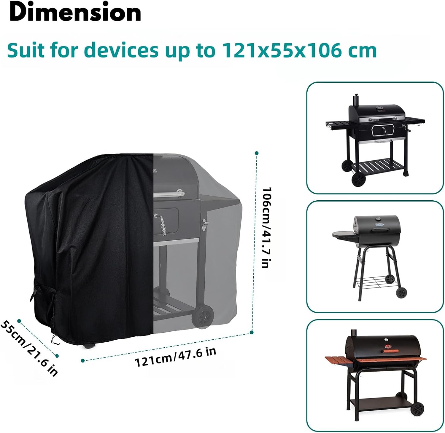Thumbnail 1 de Mutsitaz Funda para Barbacoa de Gas 🚗 Impermeable y Resistente