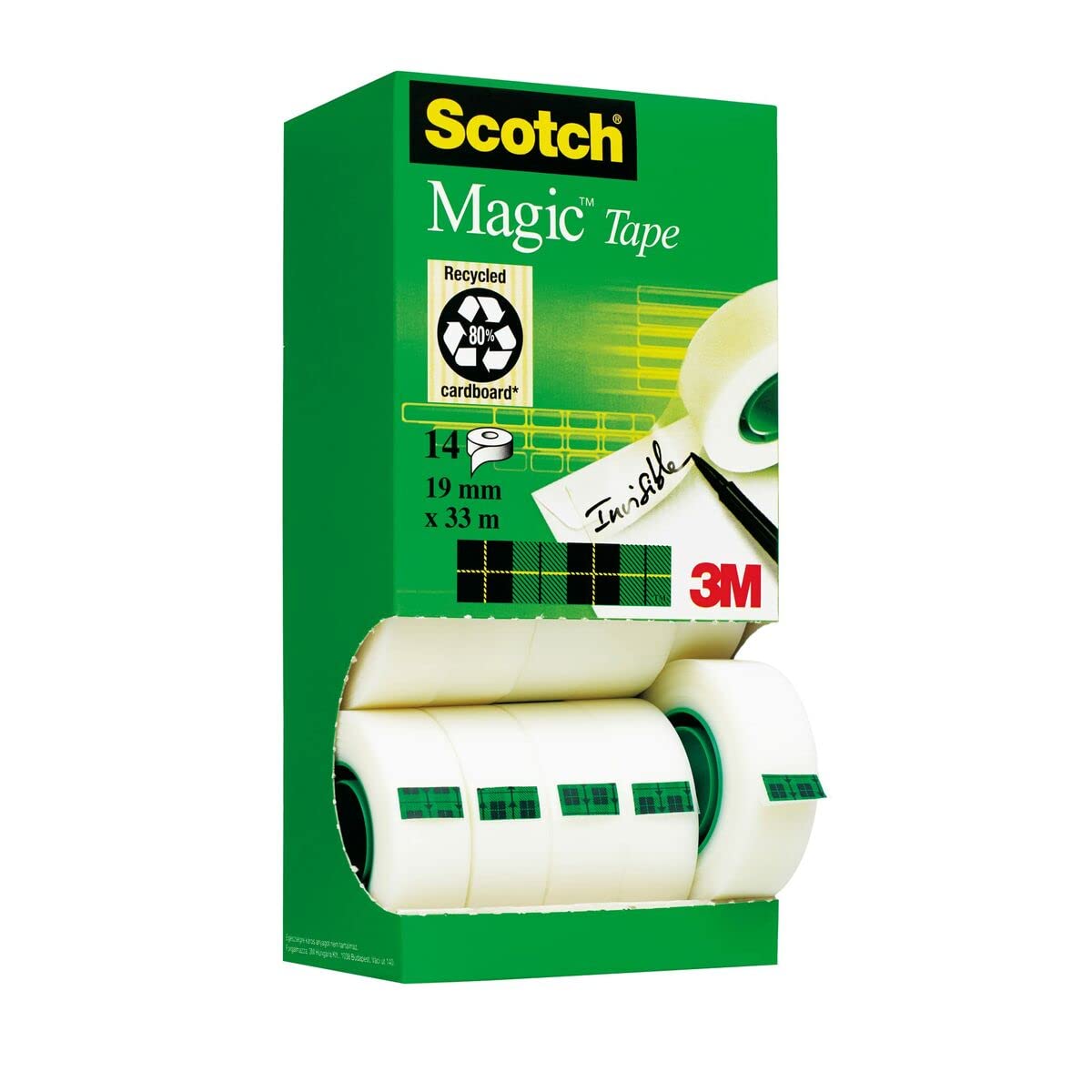Scotch Magic Ruban Adhésif 19mm x 33m 📎