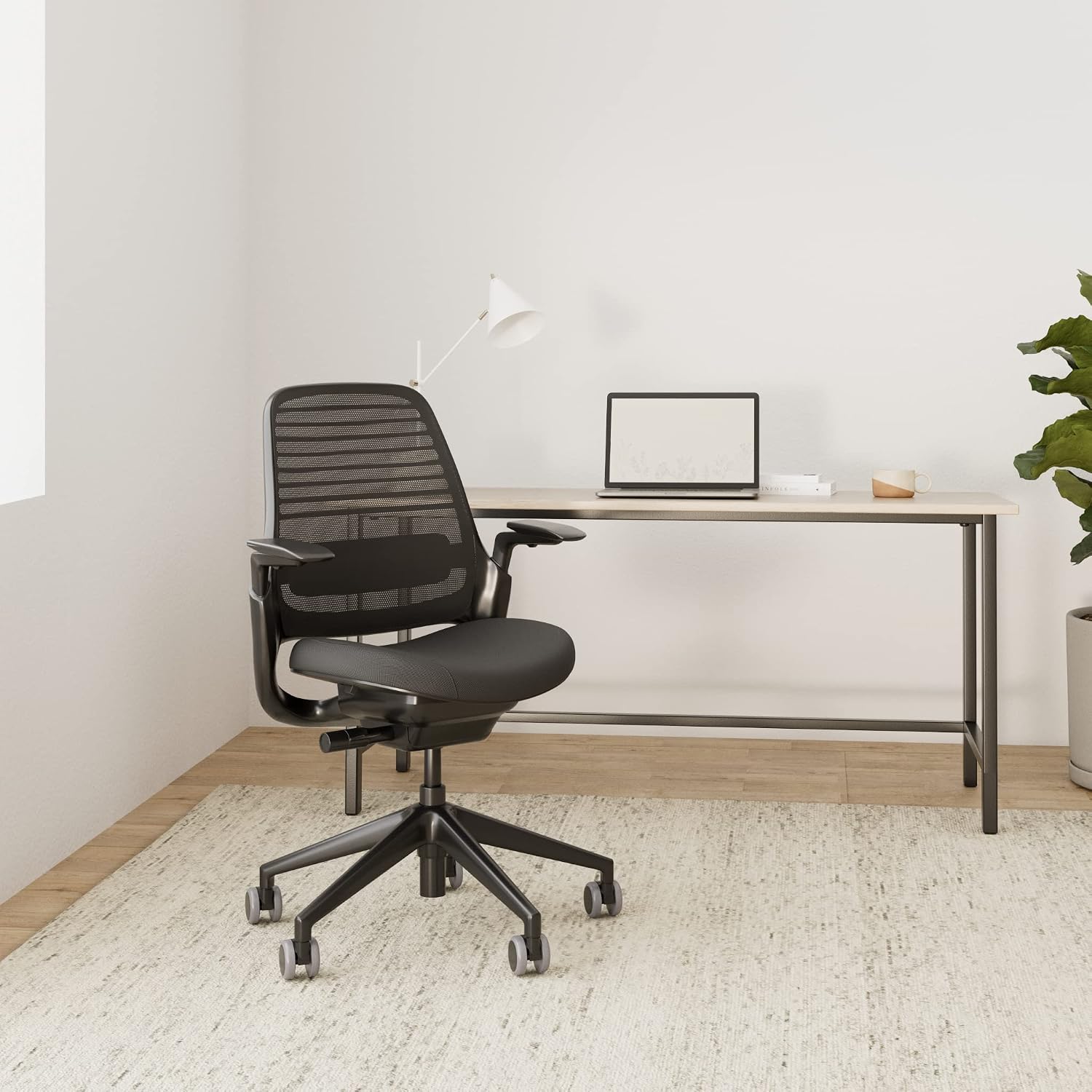 Thumbnail 1 de Steelcase Series 1 Ergonomischer Bürostuhl Onyx Schwarz