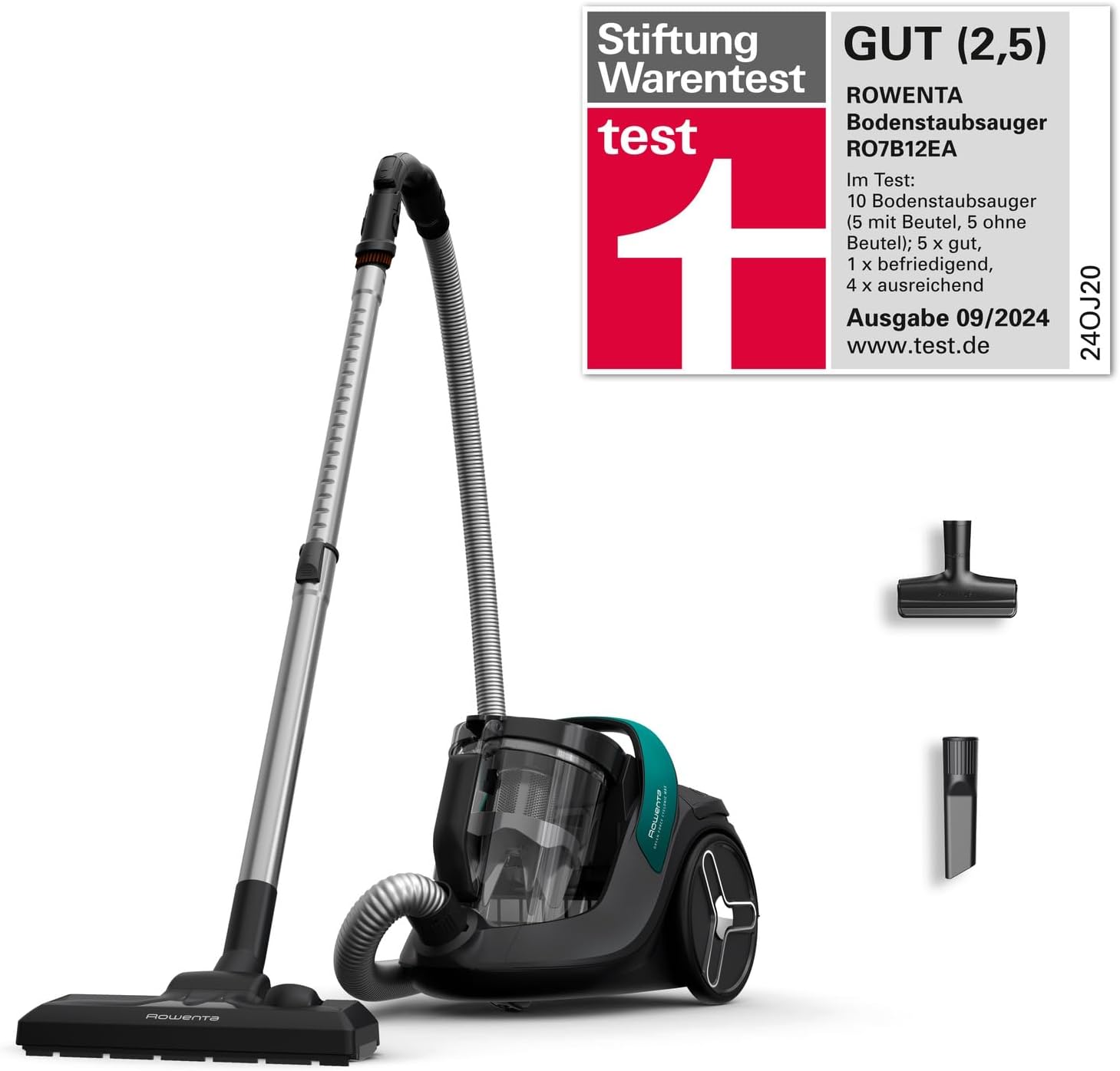 Thumbnail 1 de Rowenta Green Force Cyclonic Max RO7B12 beutelloser Bodenstaubsauger mit 900-W-Motor (RO7B12)