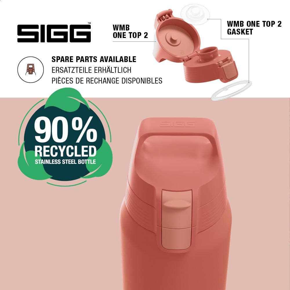 Thumbnail 4 de SIGG Shield Therm One isolierte Trinkflasche (Shield Therm One) – auslaufsicher, BPA-frei, für kohlensäurehaltige Getränke, 0,5–1 L