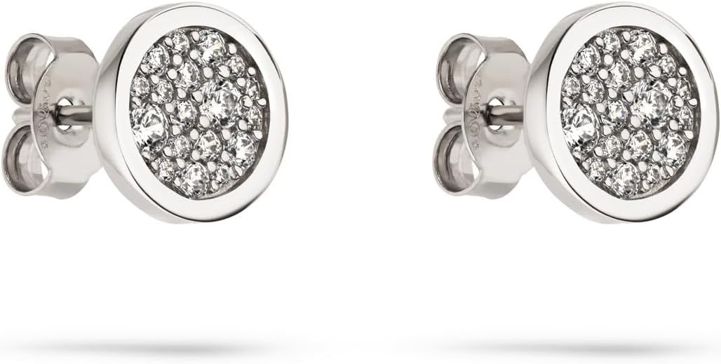 Detalle de s.Oliver Ohrring – Elegante Ohrstecker aus poliertem 925er Silber, silber