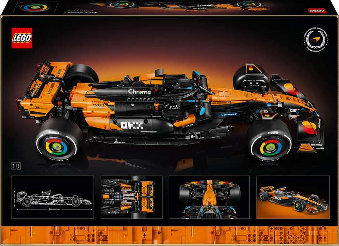 Thumbnail 6 de LEGO Technic McLaren MCL39 F1 Rennwagen 42228 – Ausstellungsmodell mit 1.675 Teilen