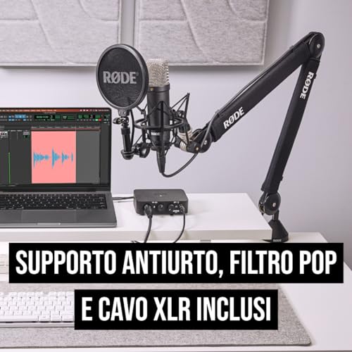 Thumbnail 7 de RØDE NT1 Signature Series: microfono a condensatore a diaframma lungo con kit completo