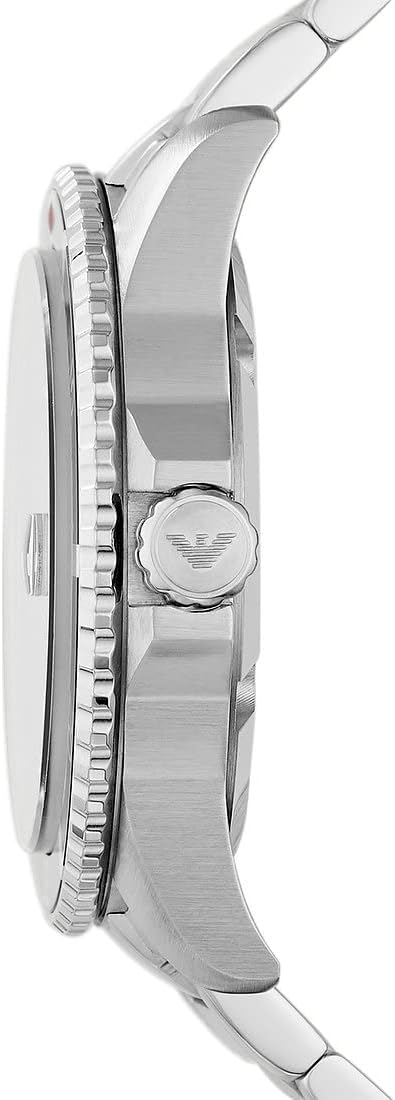 Thumbnail 1 de Emporio Armani Montre Herren – Quarzwerk, 42 mm Gehäuse, Edelstahl/ Leder oder Silikonarmband