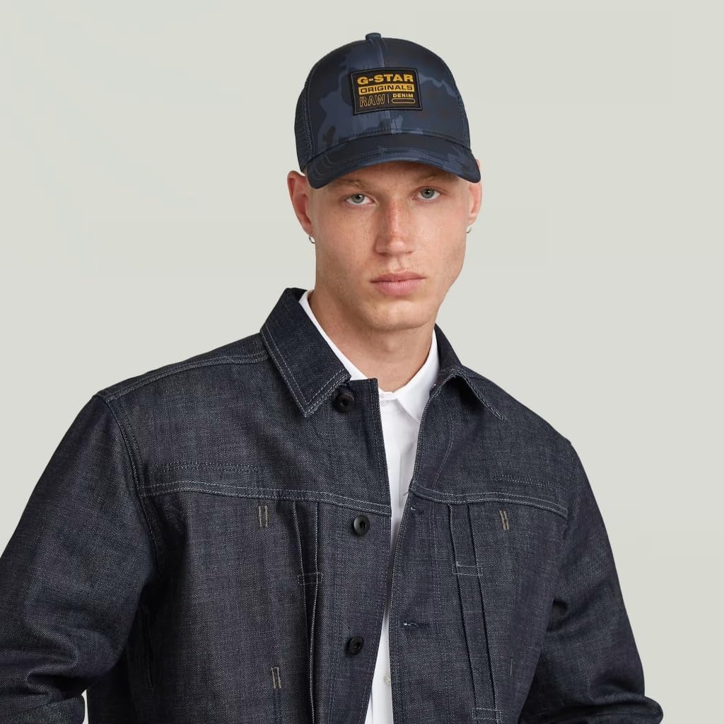 Detalle de G-Star Embro Baseball Trucker cap per Uomo: stile casual con dettaglio premium
