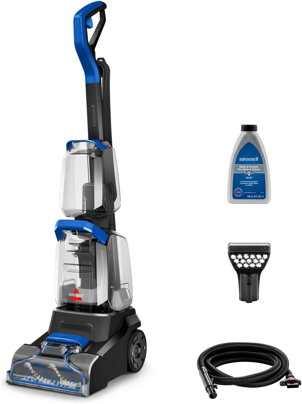 Detalle de BISSELL PowerWash Compact Pet 4058N, shampouineuse pour taches et odeurs d’animaux (600W)