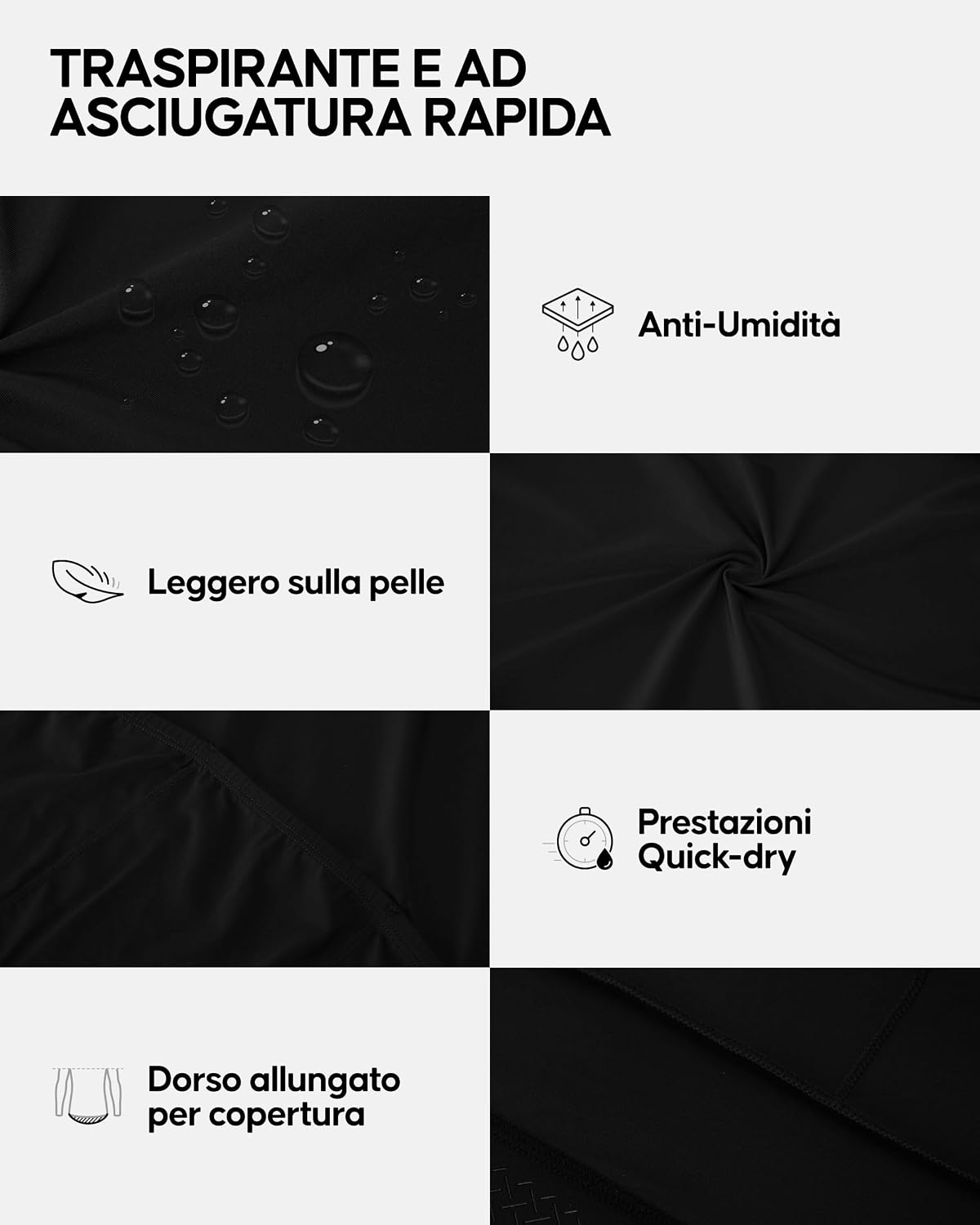 Detalle de DANISH ENDURANCE Maglia da Ciclismo a Manica Lunga – Comfort, Traspirante e Riflettente per Uomo