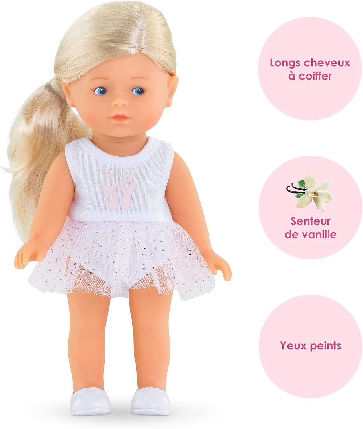 Thumbnail 2 de Corolle Mes Mini Corollines Rosy Ballerine, poupée 20 cm — dès 3 ans