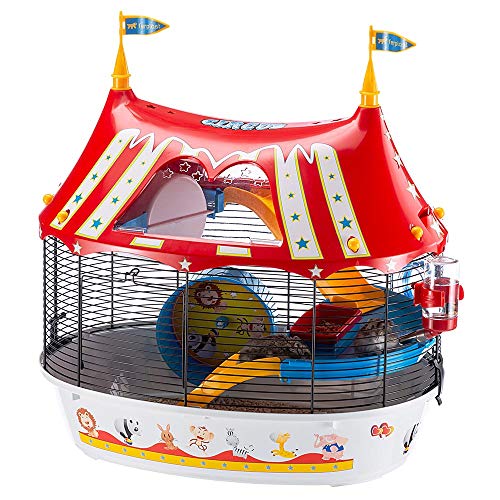 Detalle de Ferplast Cage à 3 étages CIRCUS FUN, noir ⚙