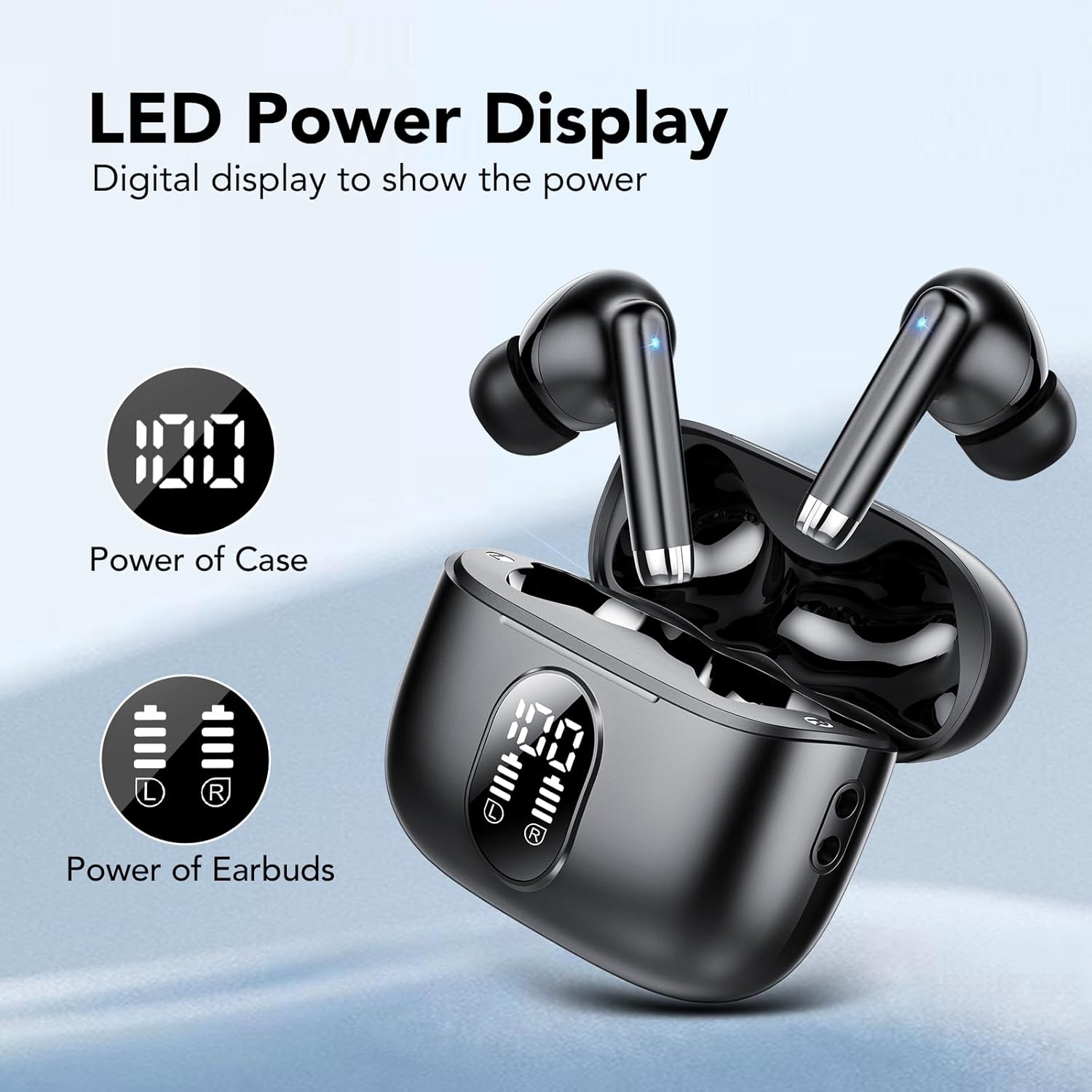 Thumbnail 4 de 2025 Wireless Earbuds with Bluetooth 5.4
