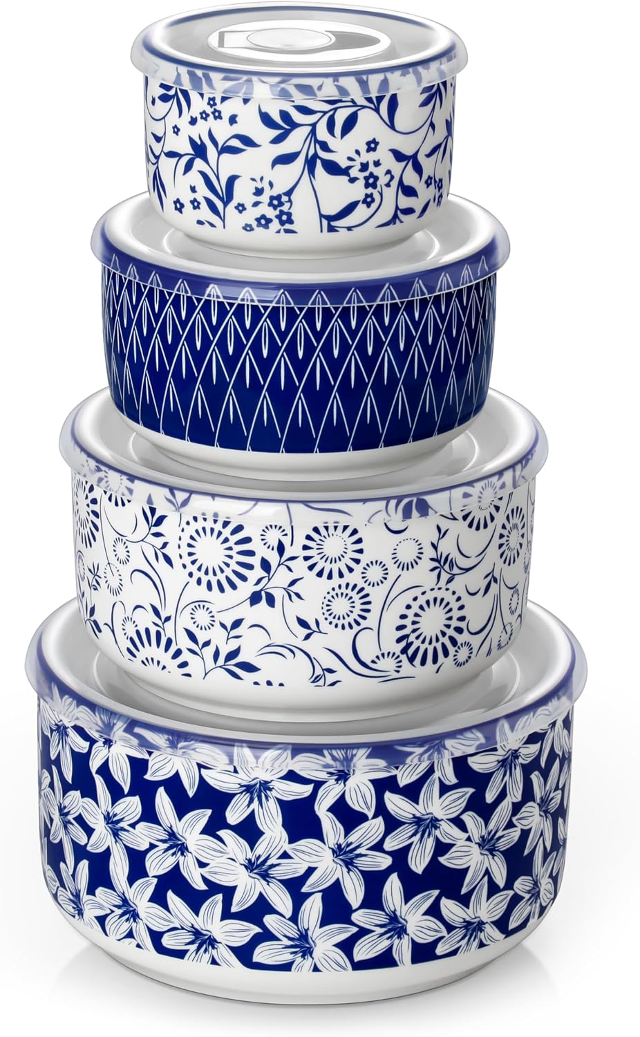Detalle de Vancasso Ceramic Nesting Bowls 60 oz