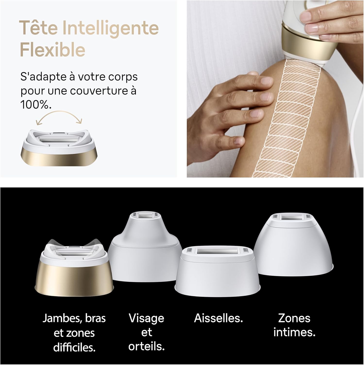 Thumbnail 4 de Braun Epilateur Lumière Pulsée Silk·expert Pro 5 PL5412 – 2 ans de peau douce à domicile
