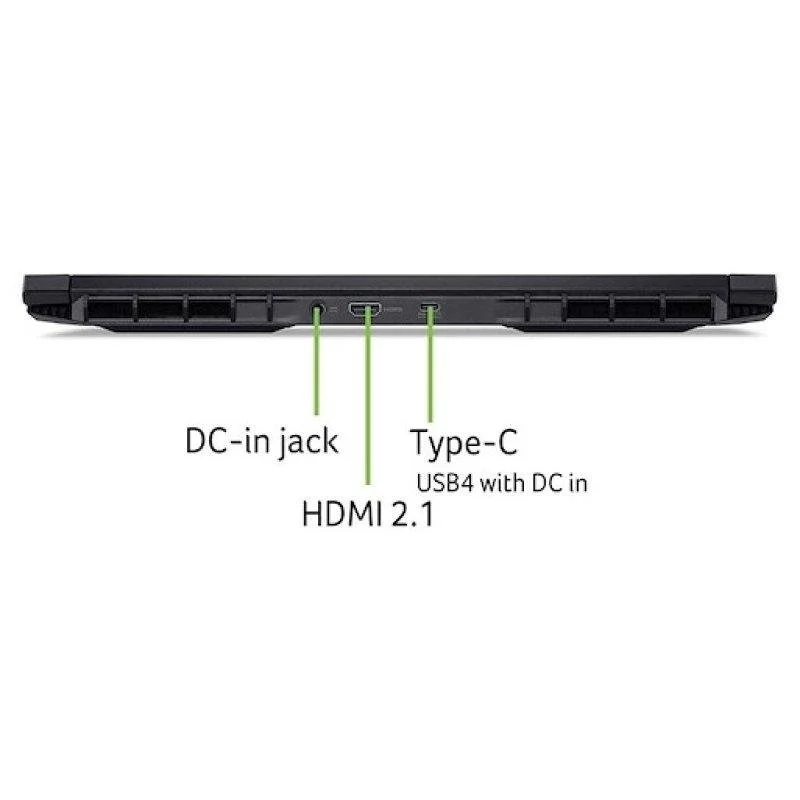 Detalle 2 de Acer Nitro V 16 ANV16-42-R2F8, portátil de 16″ con Ryzen 7, 32 GB y RTX 5070