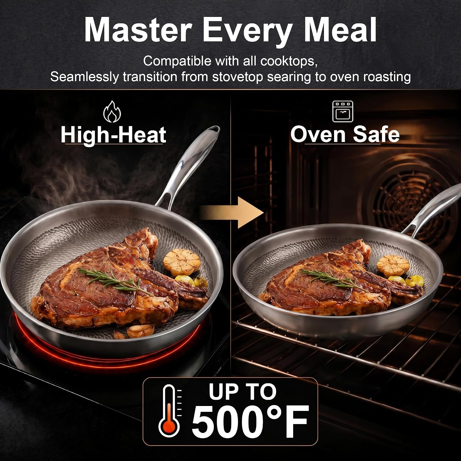 Detalle 2 de Titanium Frying Pan, 11.8-Inch