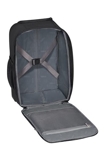Detalle de American Tourister Take2Cabin Ryanair: Mochila con ruedas de cabina 40 x 25 x 20 cm (20 l) en negro
