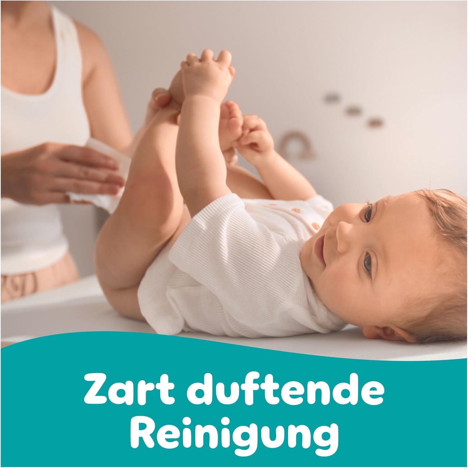 Detalle de Pampers Fresh Clean Feuchttücher 2.400 Stk