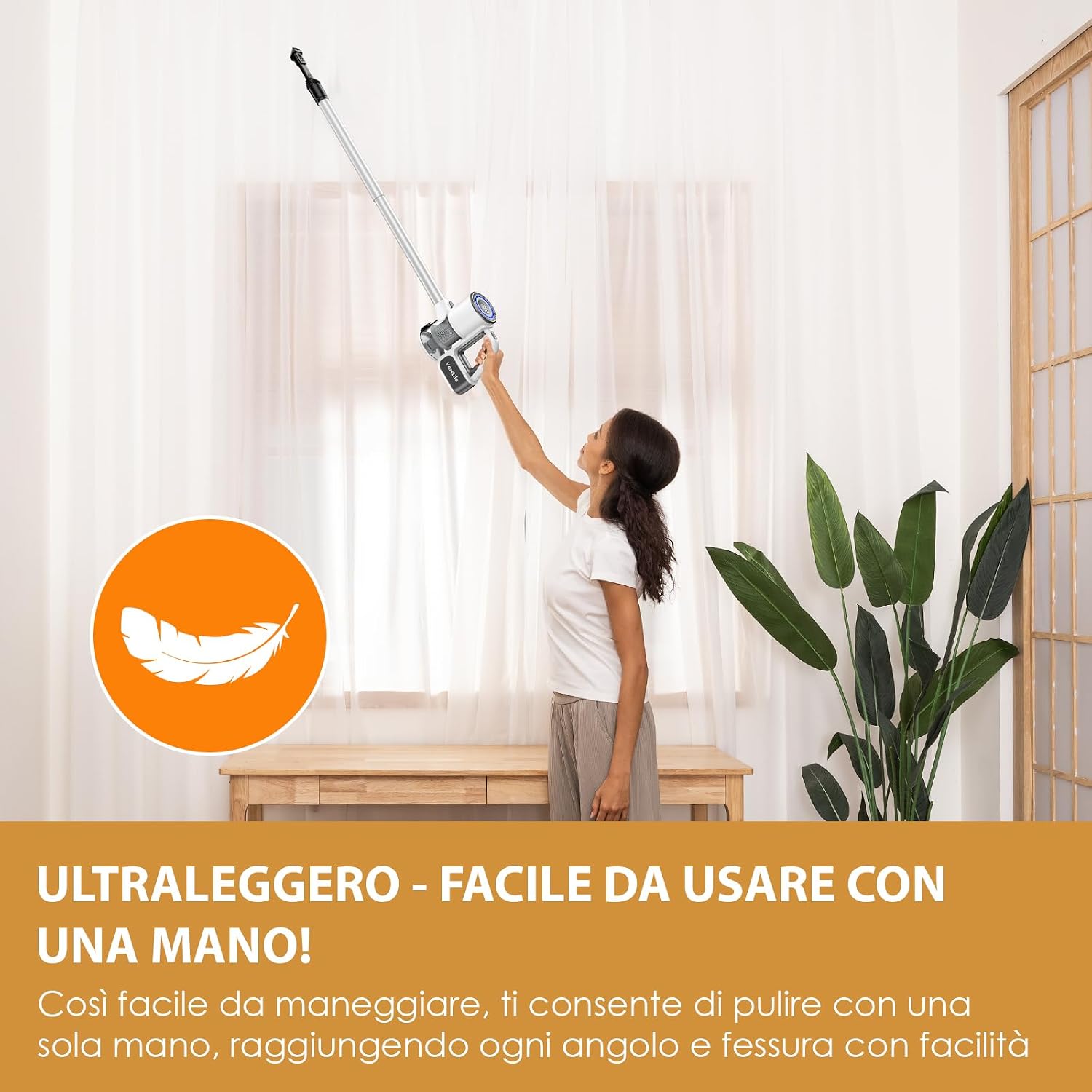 Detalle de VersLife S6PRO Aspirapolvere 30 kPa