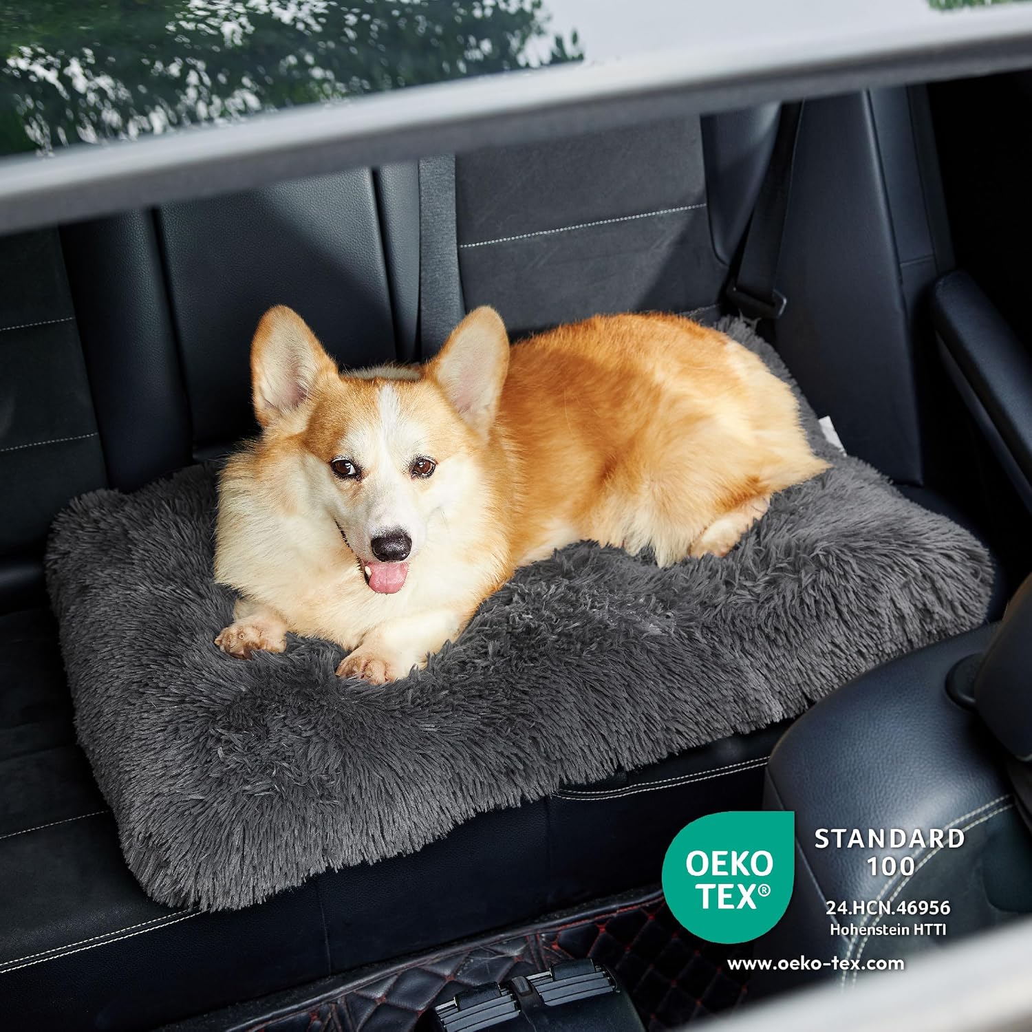 Thumbnail 2 de Bedsure Medium Dog Crate Bed 74x53cm