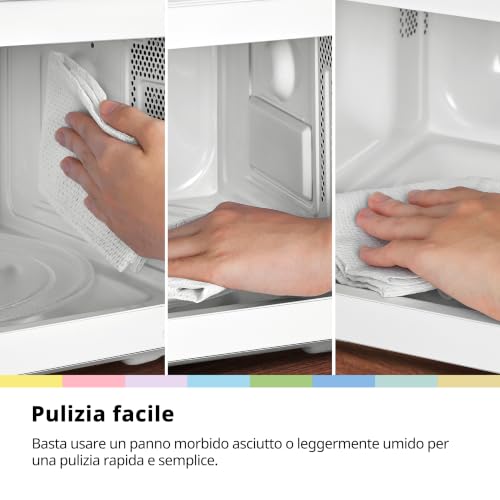 Thumbnail 11 de COMFEE' Forno a Microonde Digitale 20L 700W: 11 livelli, 6 menu automatici e memoria, design compatto