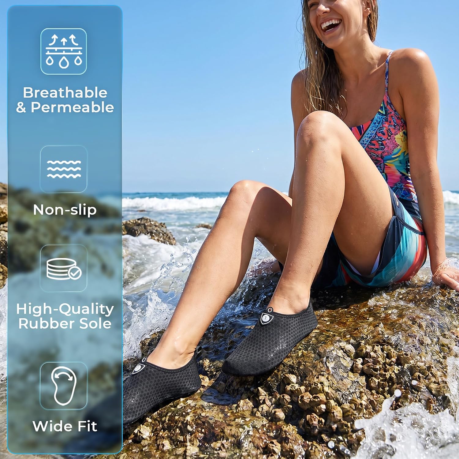 Thumbnail 6 de SIMARI Water Shoes for Women & Men – Breathable Quick-Dry Aqua Socks (SWS001)