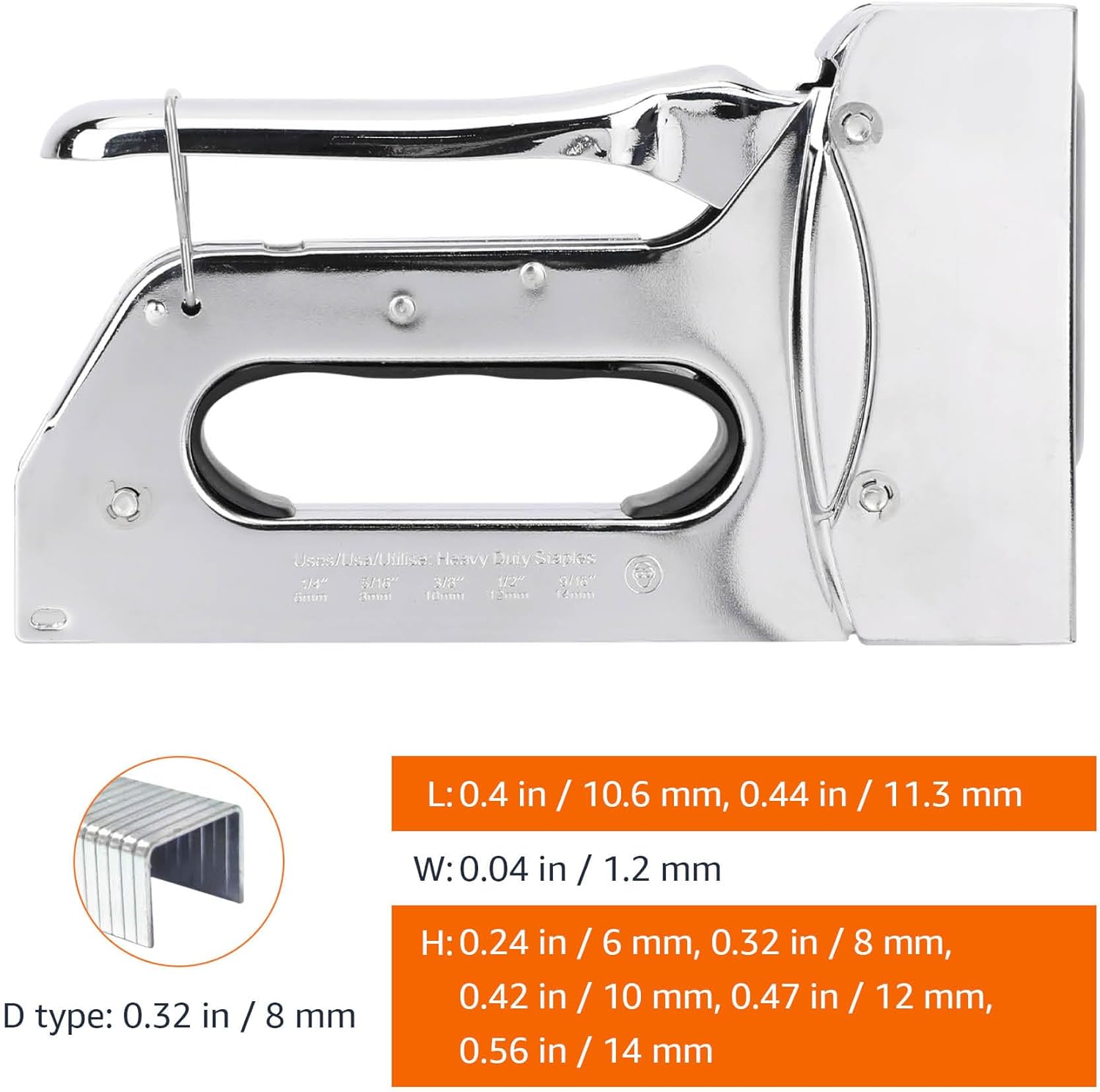 Thumbnail 4 de Amazon Basics heavy duty stapler gun 1000