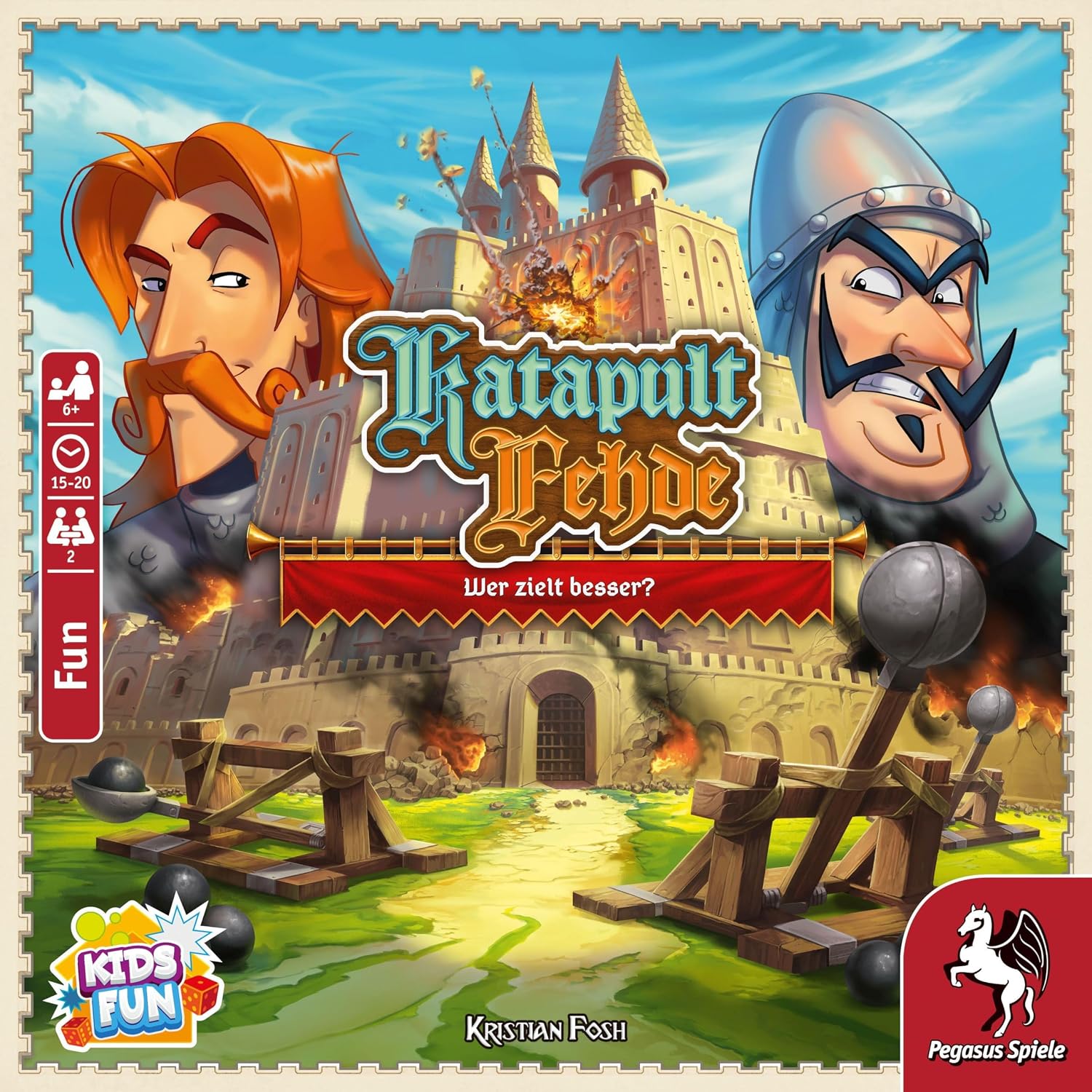 Detalle de Katapult Fehde Spielzeugkatapult ⚔