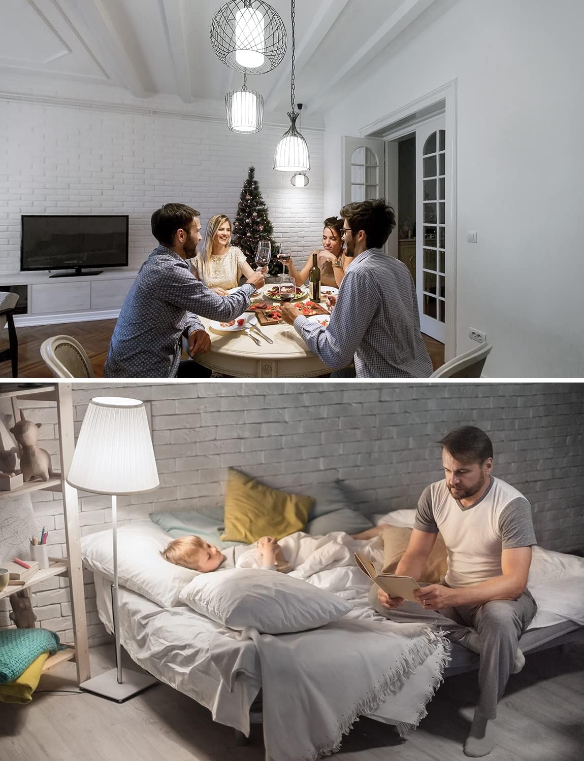 Thumbnail 5 de Lepro Bayonet 8.5W B22 LED 806lm 6500K Pack of 6