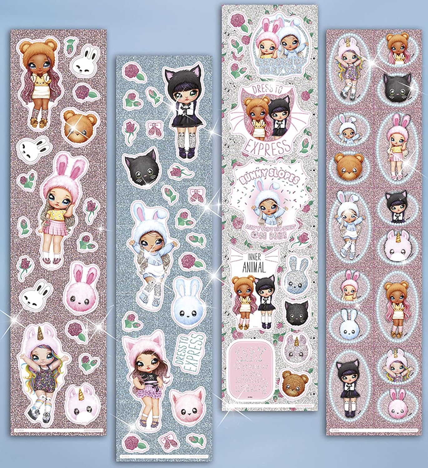 Thumbnail 1 de NaNaNaNa Surprise 620070 🧸 Caja de pegatinas con purpurina