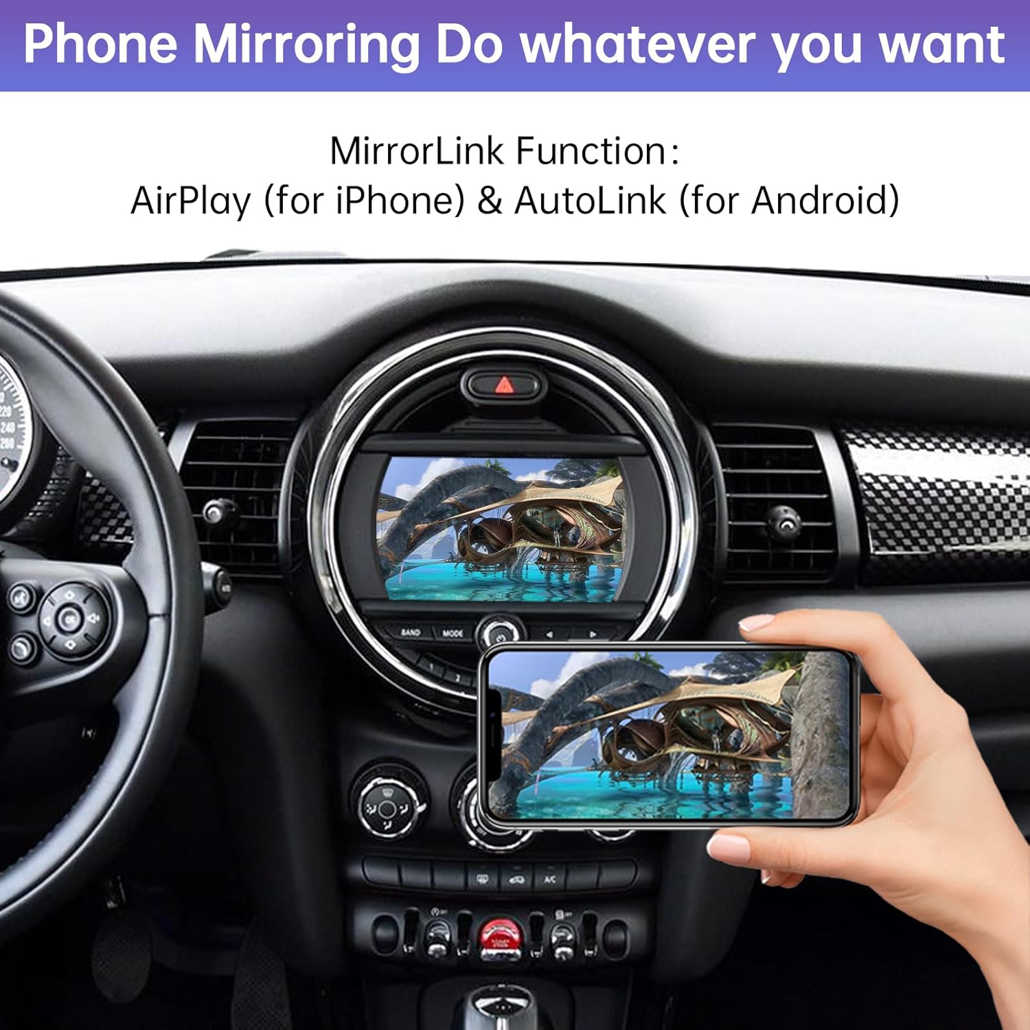 Thumbnail 4 de Road Top Carplay Inalámbrico para BMW Mini