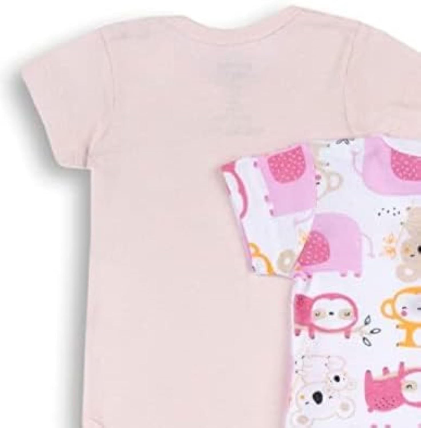Detalle de Chicco lot de 4 bodies bébé fille à manches courtes en coton léger (0-24 mois) – conçu en Italie