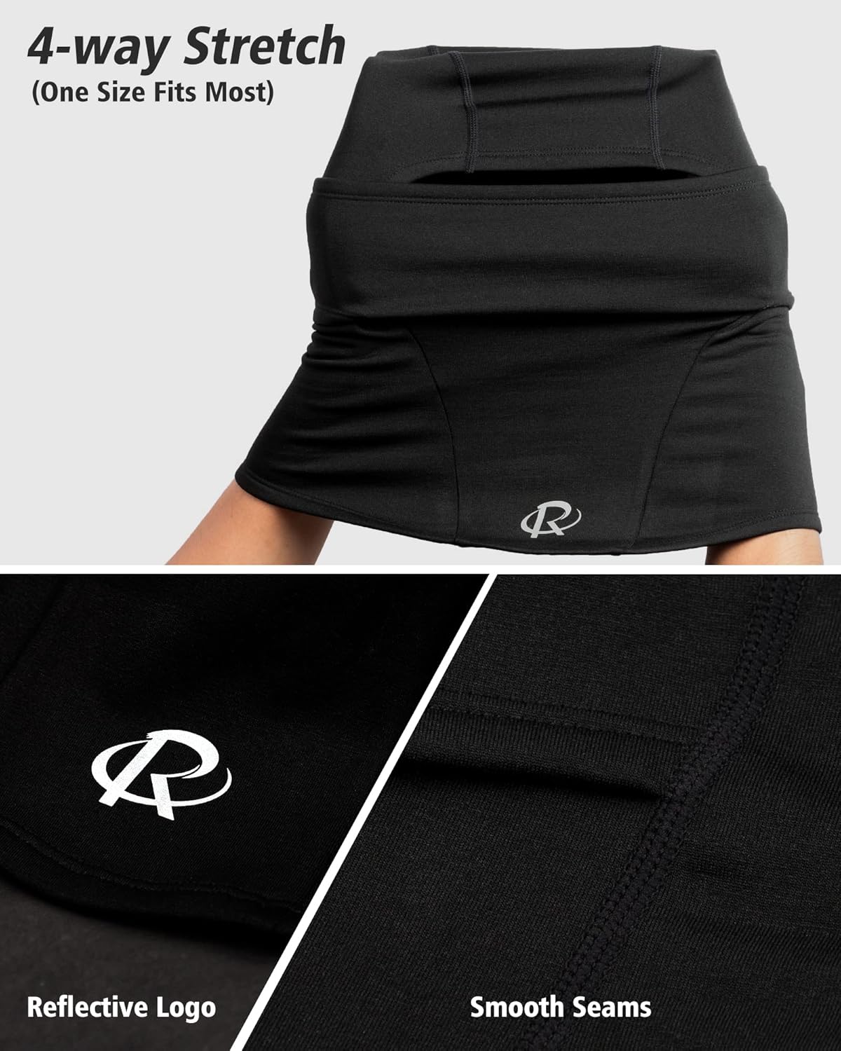 Detalle de Cagoule moto ROTTO doublée polaire respirante en hiver : masque balaclava unisexe