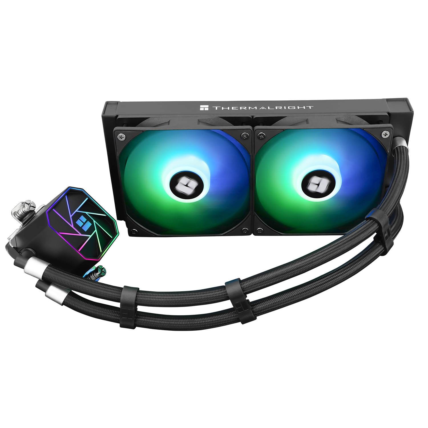 Thumbnail 5 de Thermalright AQUA ELITE 240 V3 – 240-mm AIO Flüssig-CPU-Kühler mit 2×120-mm PWM-Lüftern für AMD AM4/AM5 & Intel LGA