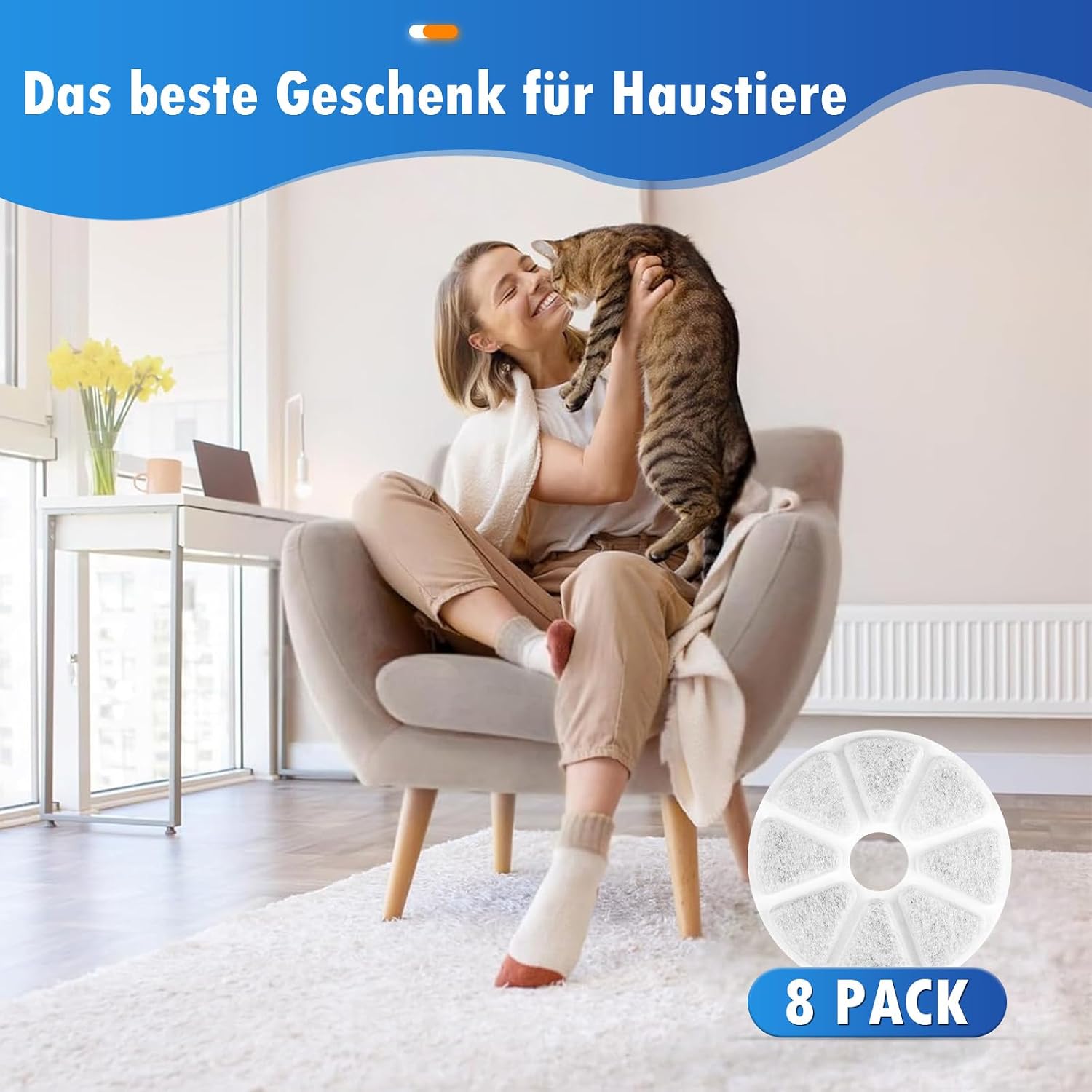 Thumbnail 6 de Philips PAW3210/02 Ersatzfilter 8er Pack 🐱