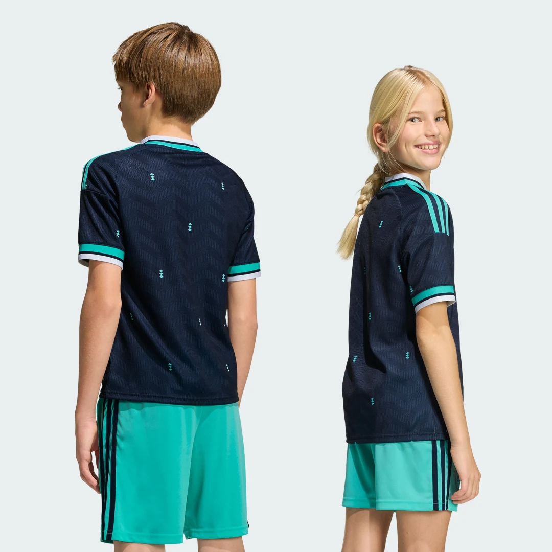 Detalle de Camiseta segunda equipación Alemania 26 de Adidas – Azul