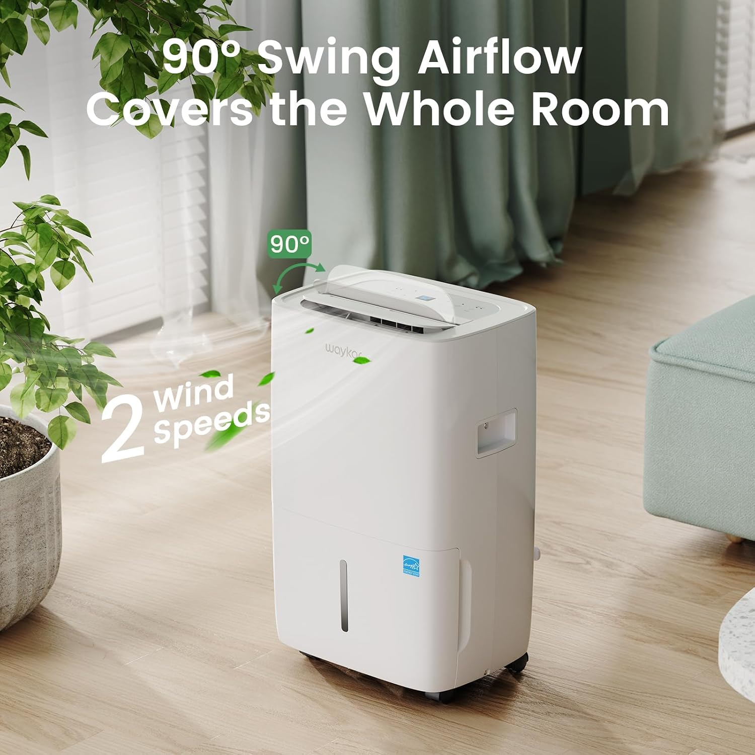 Detalle de Waykar 80-pint dehumidifier