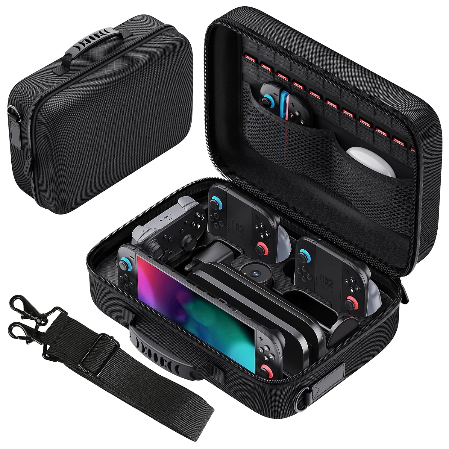 Thumbnail 4 de Lmcpa Tasche kompatibel mit Nintendo Switch 2 – Hartschale, 22 Slots