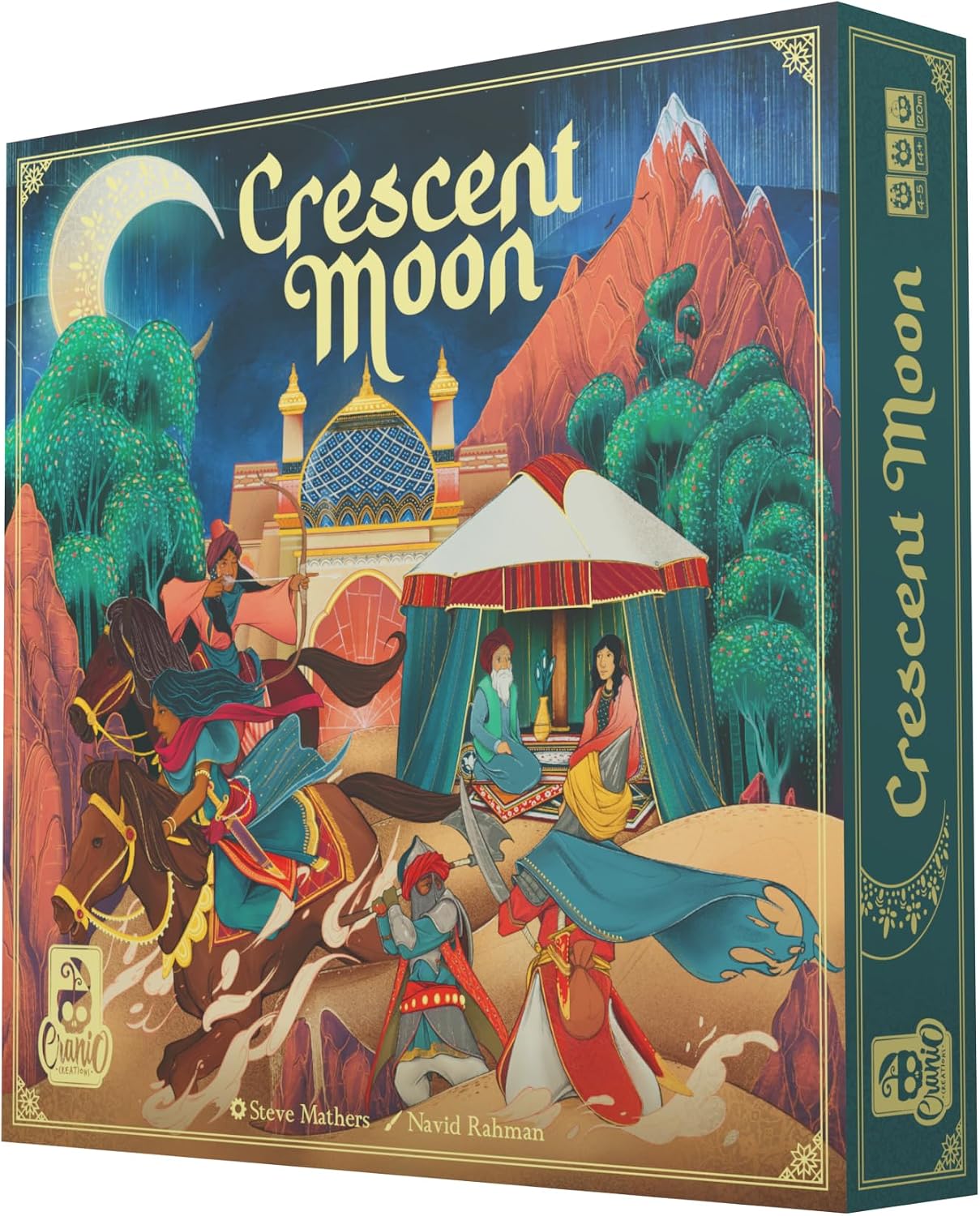 Detalle de Crescent Moon di Cranio Creations — Uno spietato gioco di supremazia e diplomazia militare (Edizione italiana)