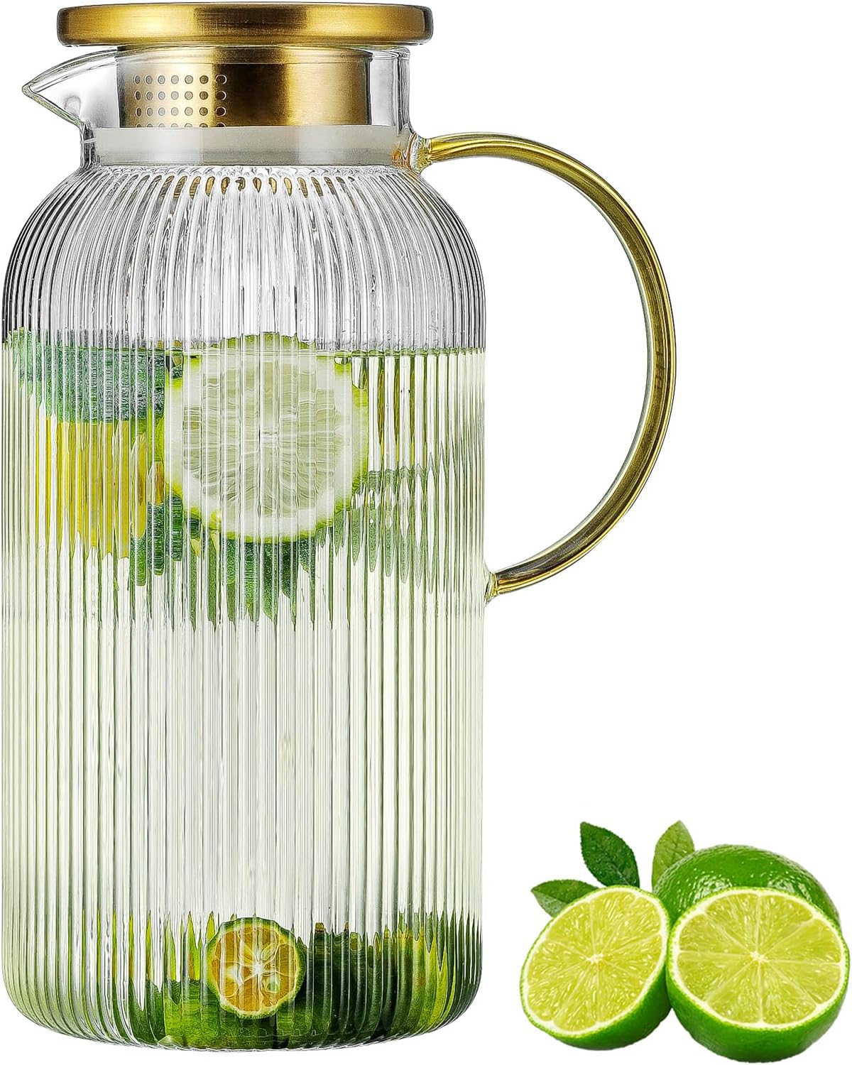 Detalle de Buaic Glass Pitcher, 68 oz