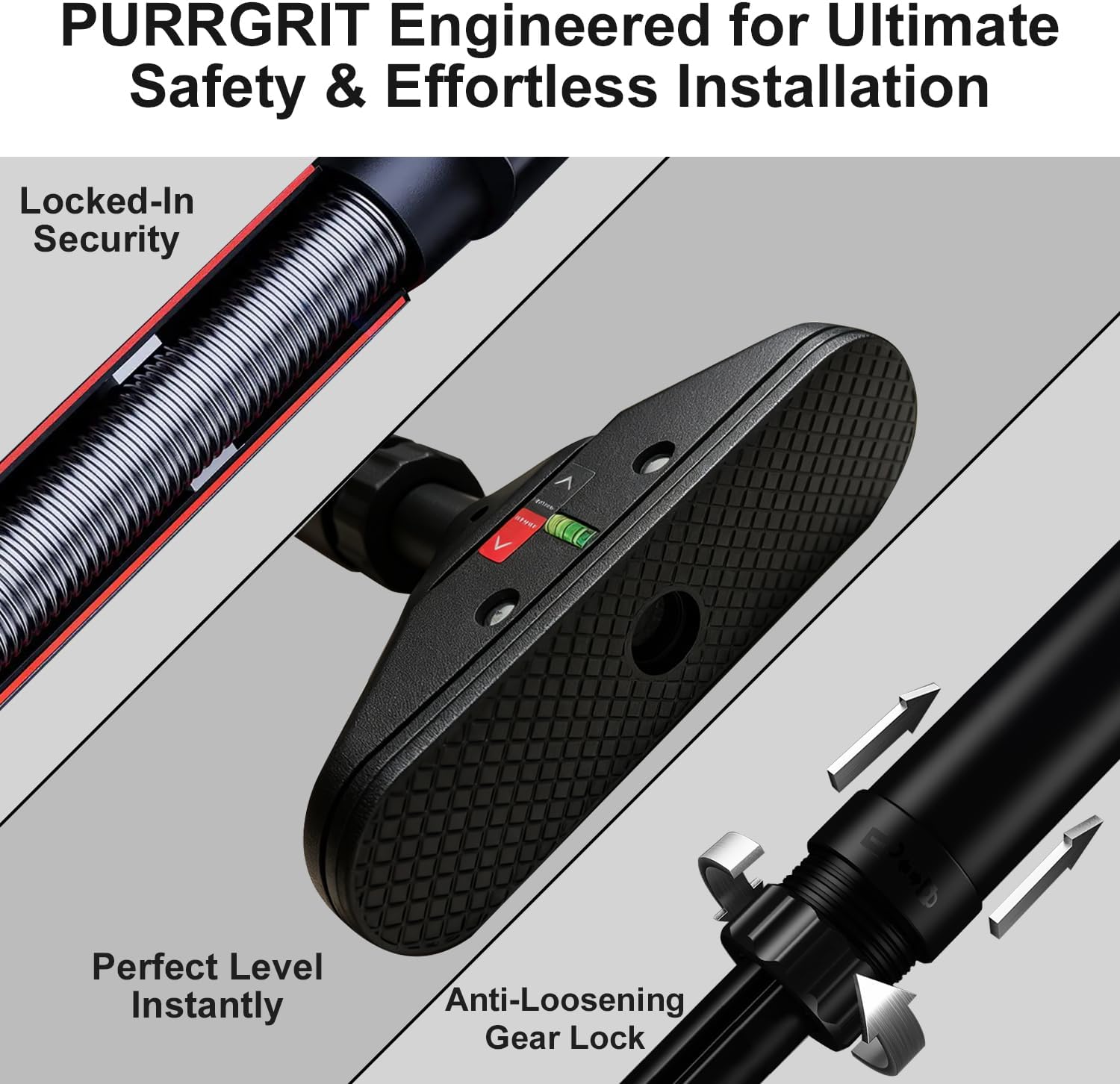 Detalle 2 de Purrgrit Pull Up Bar 74-95cm, 200kg