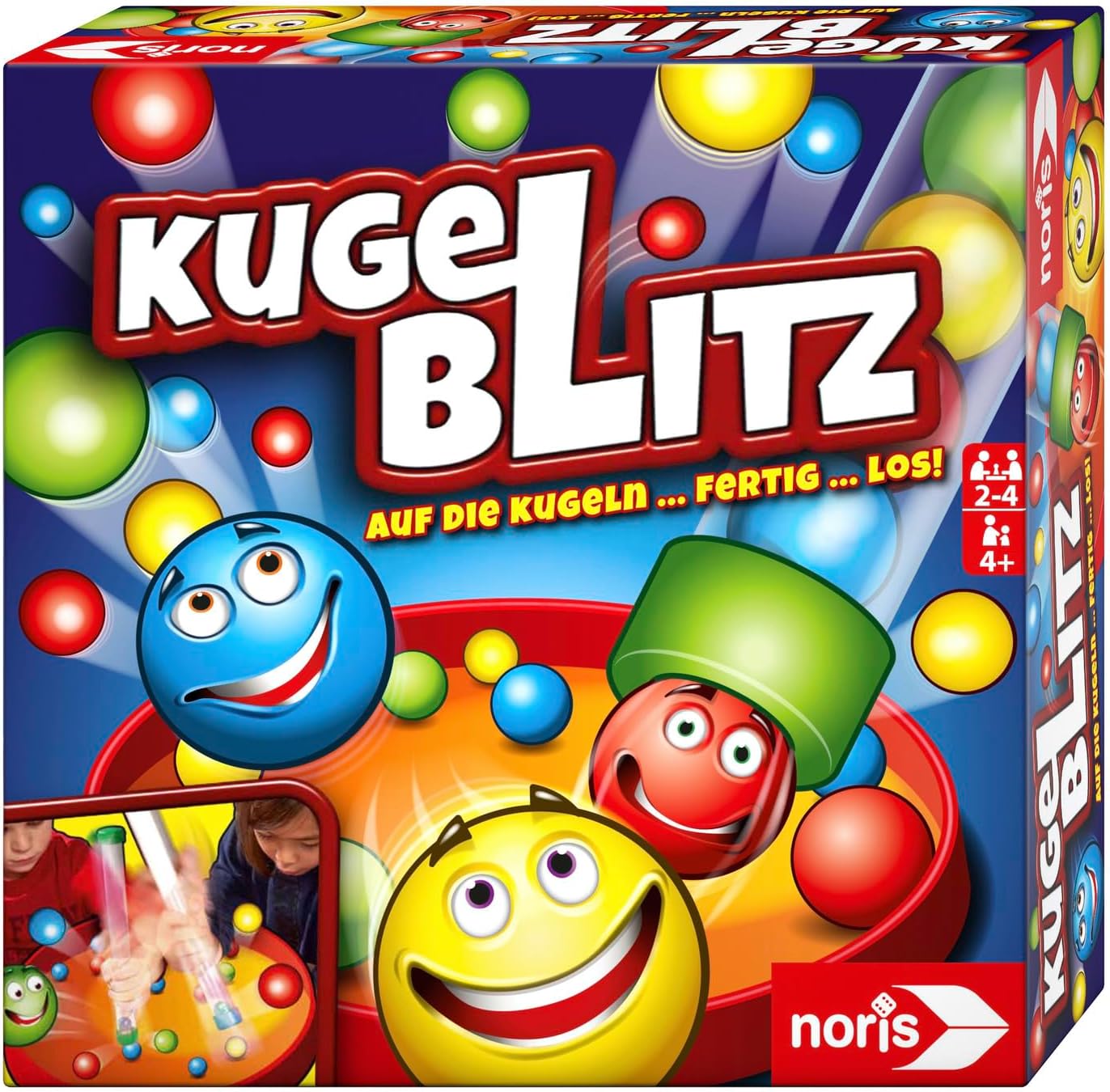Detalle de noris Kugelblitz – das blitzschnelle Lern-Actionspiel ab 4 Jahren