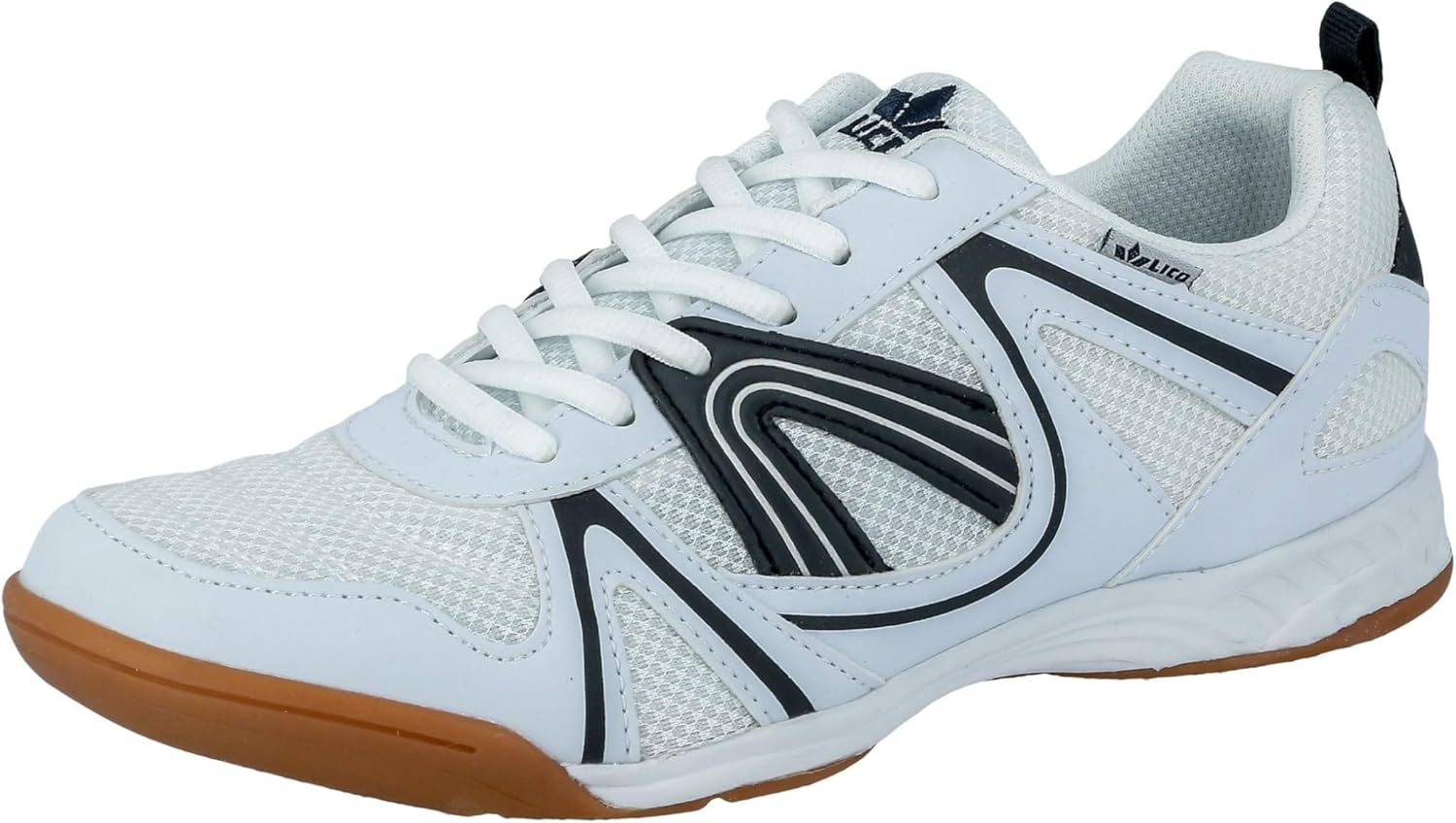 Lico Unisex Fit Indoor-Hallenturnschuhe aus Veloursleder mit antirutschender Gummisohle