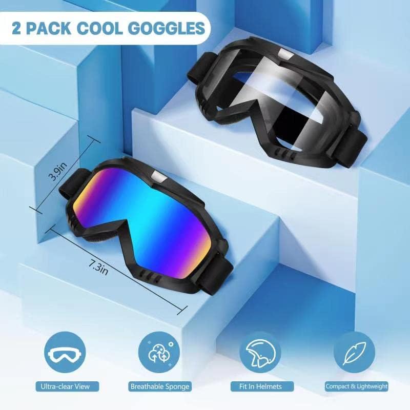 Thumbnail 1 de Lievermo Dirt Bike Goggles 2 Pack