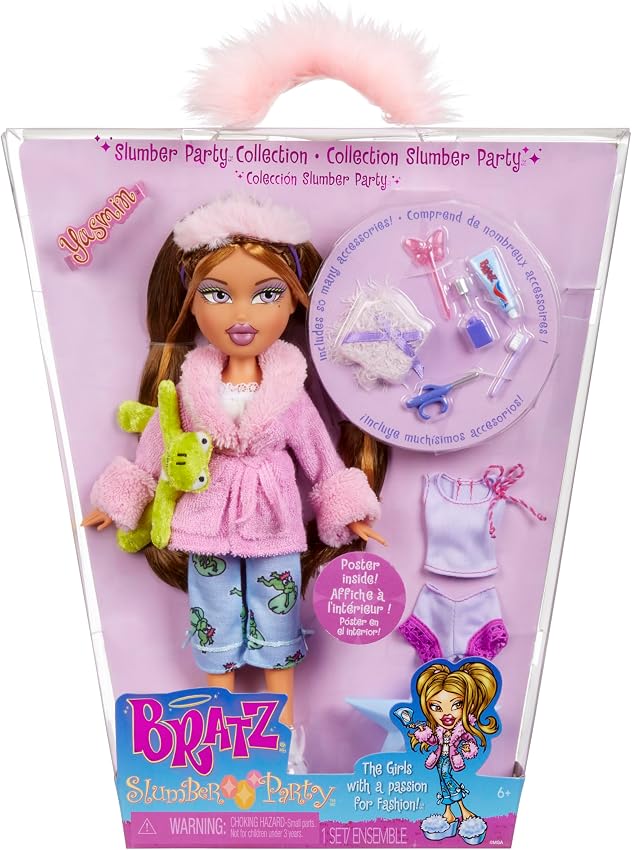 Imagen de Bratz Yasmin Muñeca de Moda con Pijamas y Accesorios en OfertitasTOP