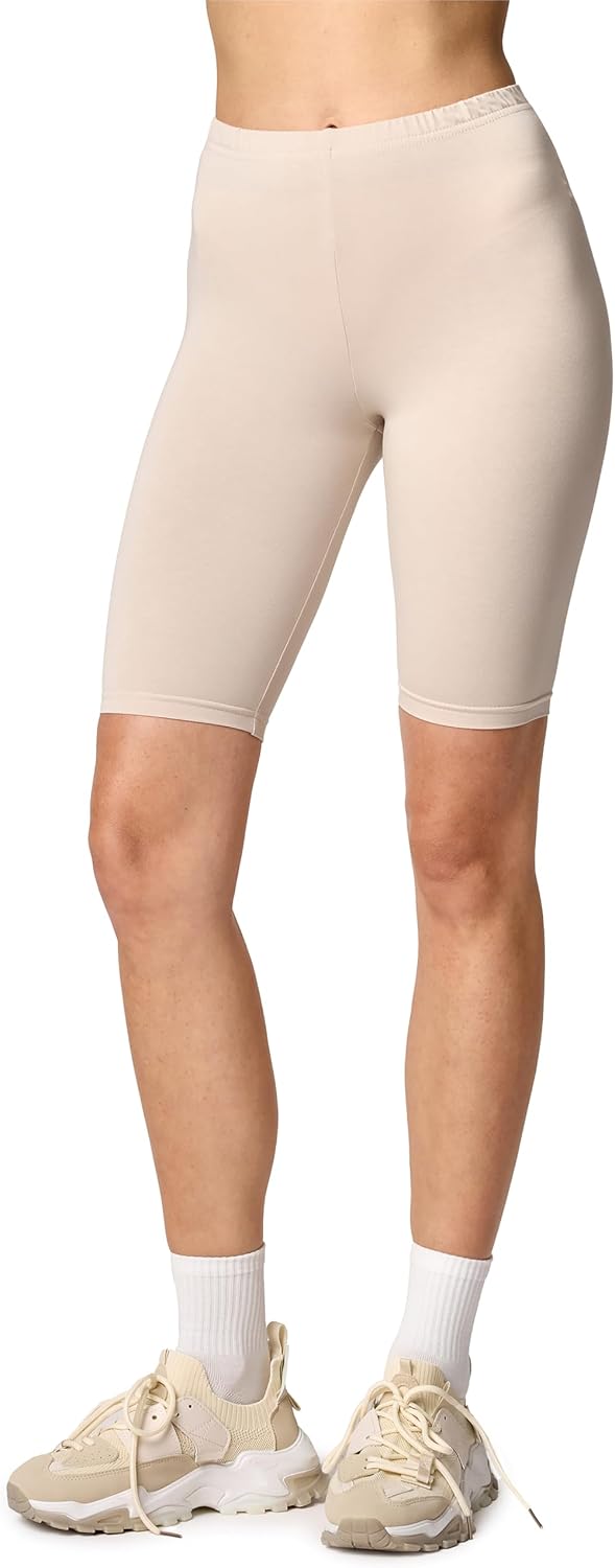 Detalle de Merry Style Damen Shorts Kurze Leggings MS10-145 – Bequeme Radlerhose aus Viskose