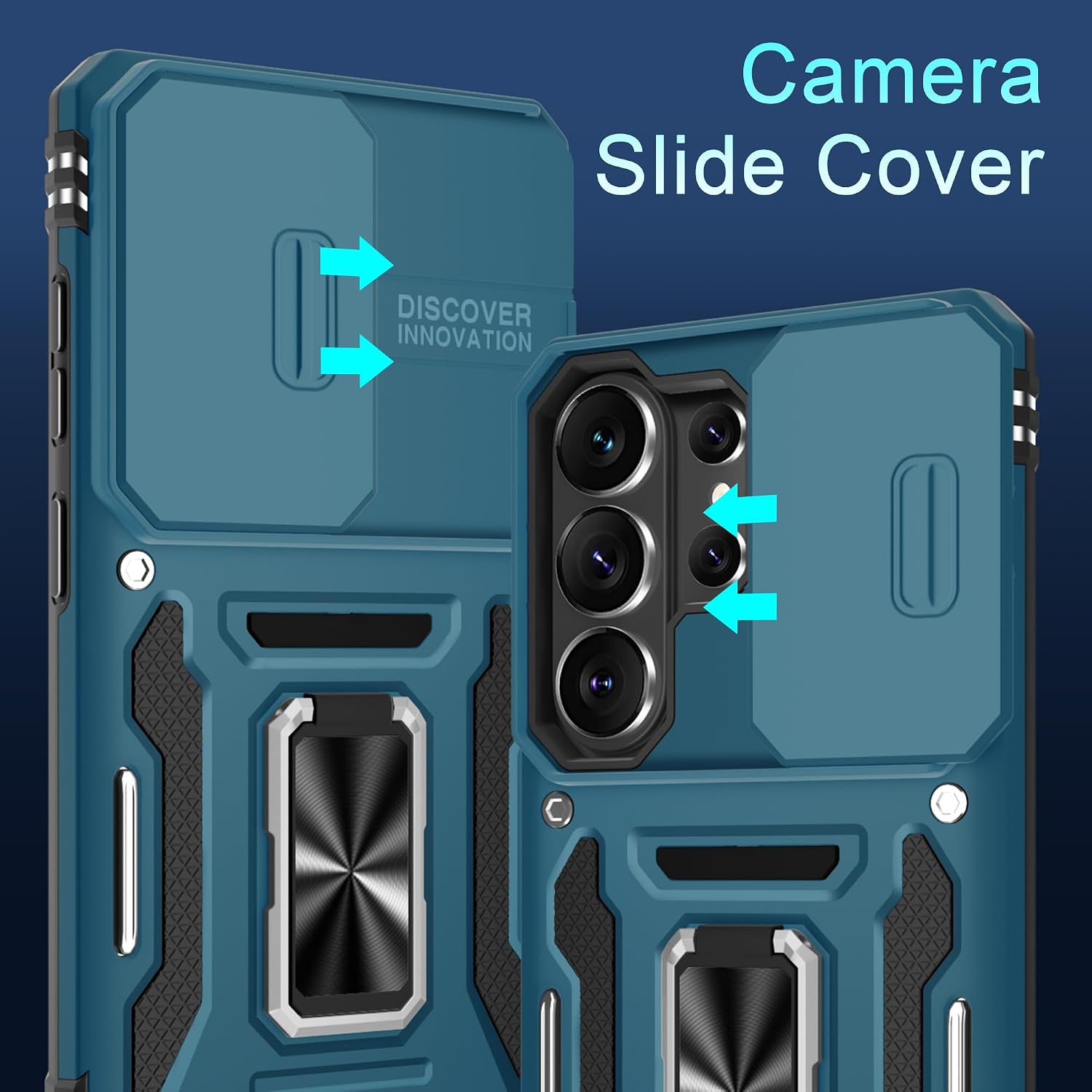 Thumbnail 1 de DEERLAMN Case for Samsung Galaxy S26 Ultra 6.9-Inch Light Blue