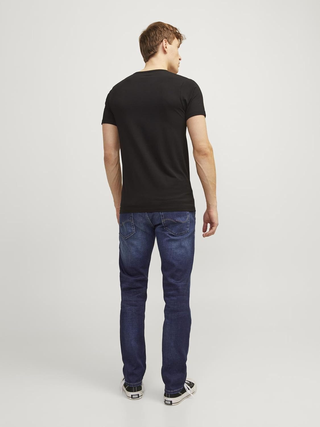 Thumbnail 2 de JACK & JONES JJICLARK JOS 278 : jean coupe regular à taille mi-haute
