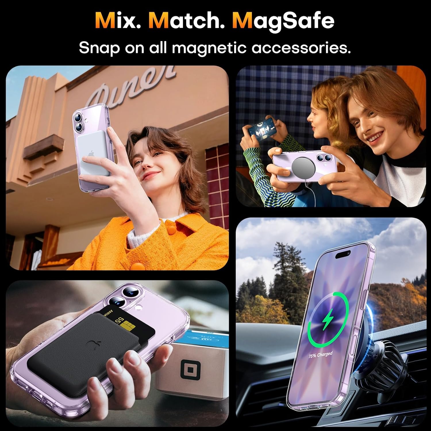 Thumbnail 5 de TAURI Magnetic iPhone 17 case 6.3"