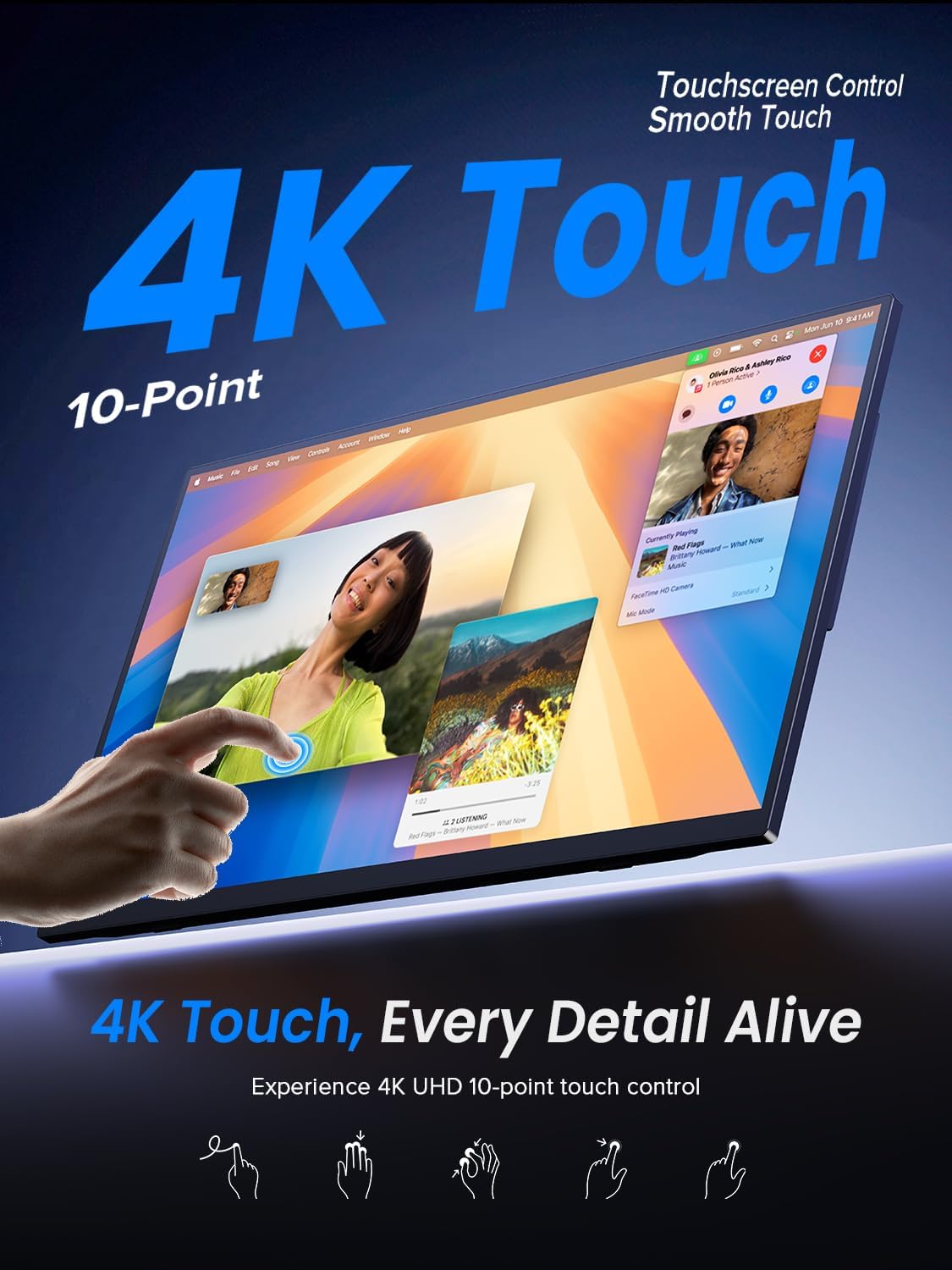 Detalle de UPERFECT Portable Monitor 15.6-Inch