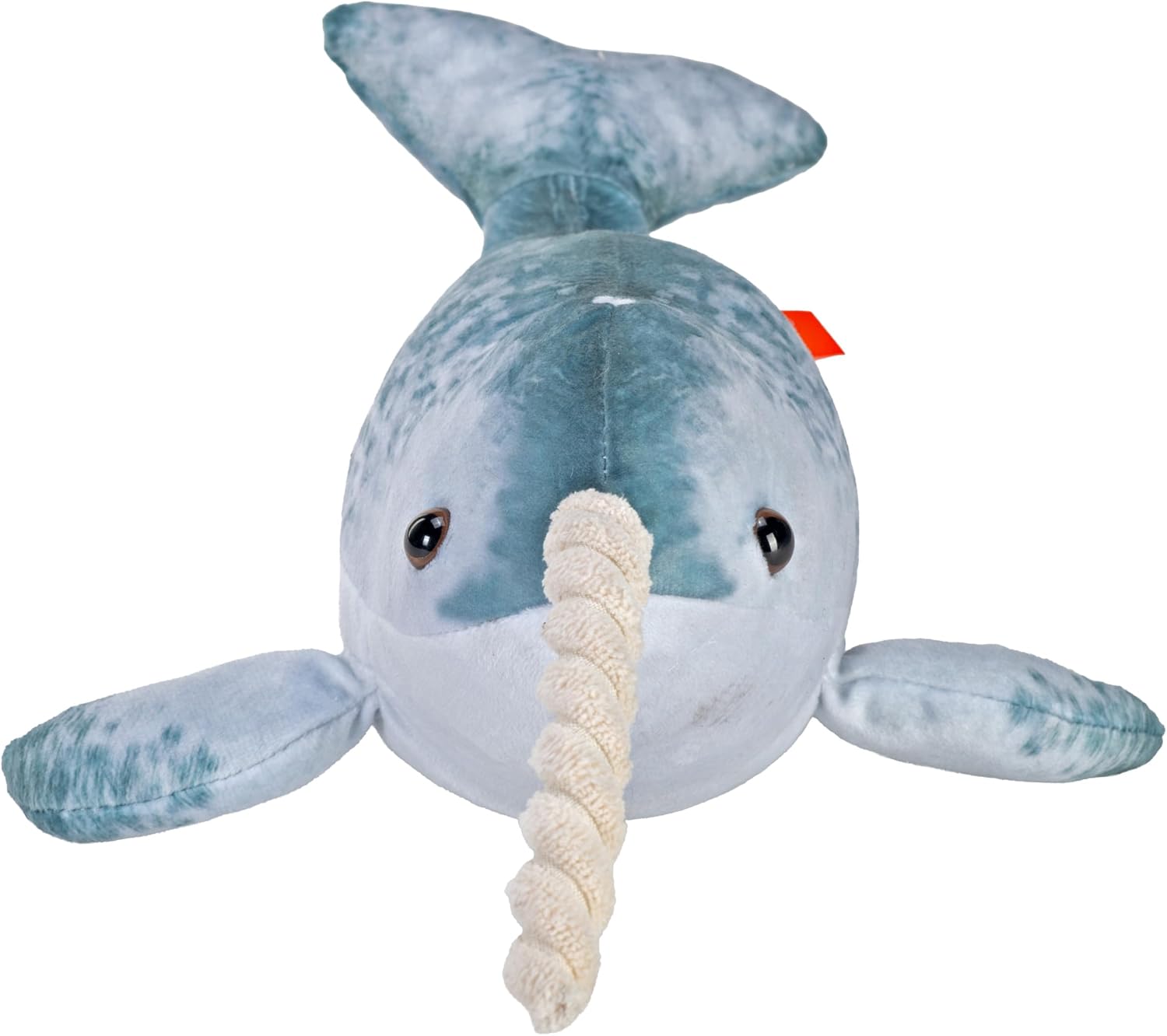 Detalle 2 de Wild Republic 23421 Living Ocean Mini Narwal-knuffel, meerkleurig, 40 cm